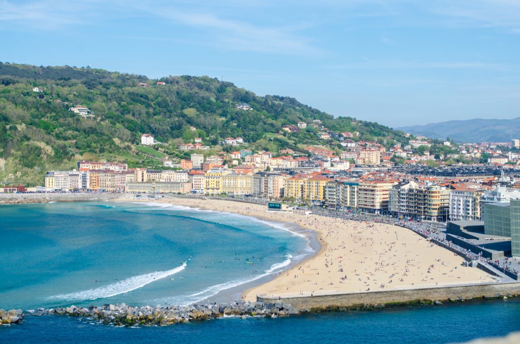 Playa La Zurriola, Gipuzkoa